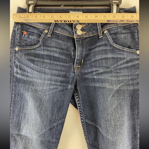 Hudson Womens Dark Wash slim Collin Skinny Ankle Jeans Sz28x25 (sku68) - Picture 6 of 16